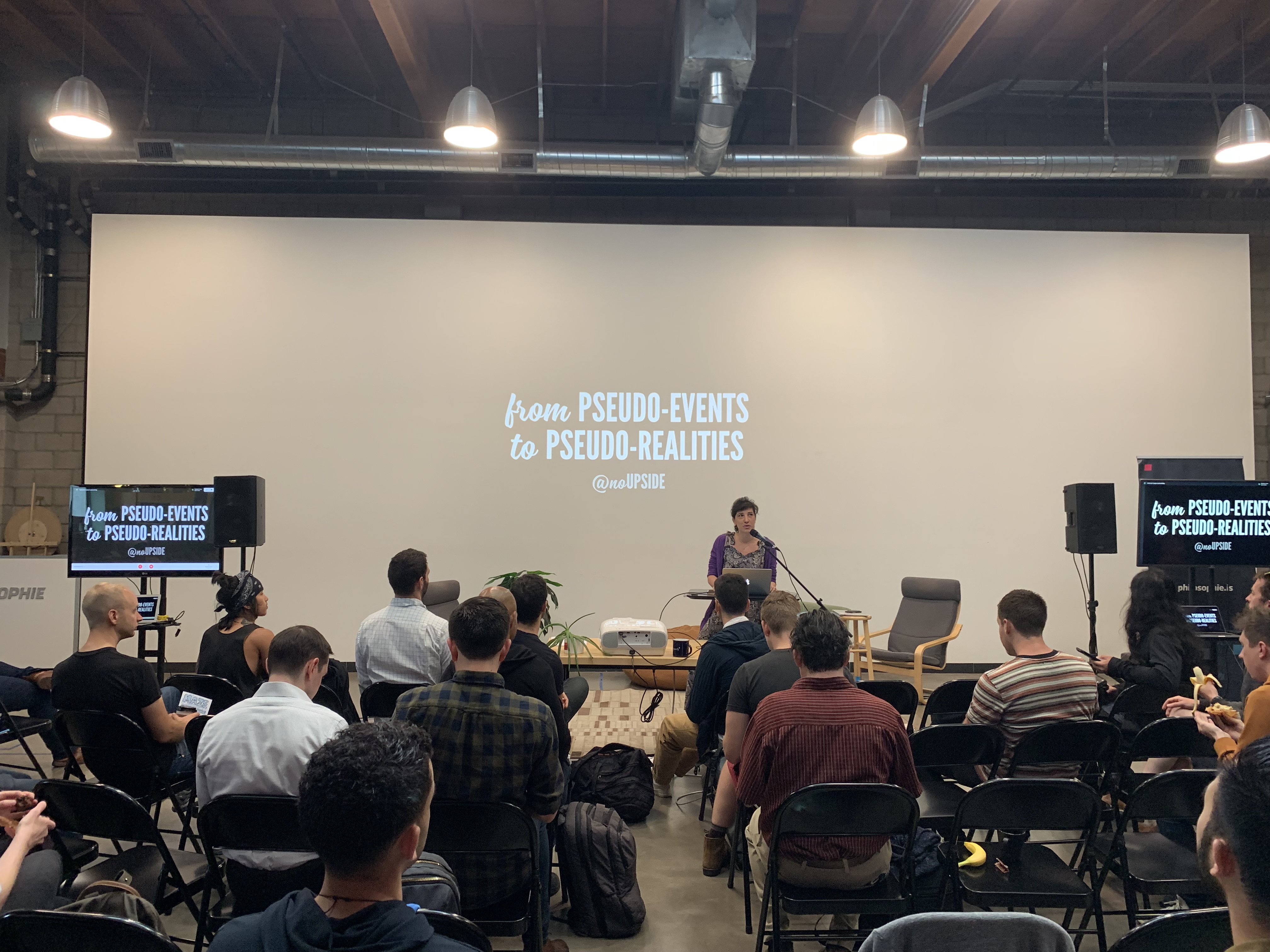 From Pseudo-Events to Pseudo-Realities talk